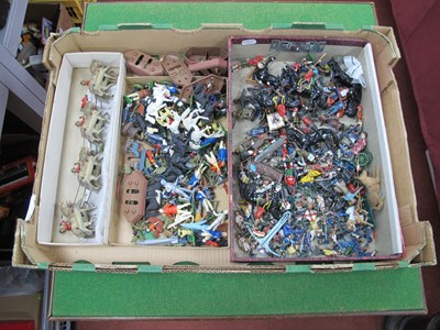 Lot 415 - A Collection of White Metal, Lead, Plastic...