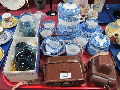 Lot 1242 - Copeland Italian Spode, six cups and saucers,...