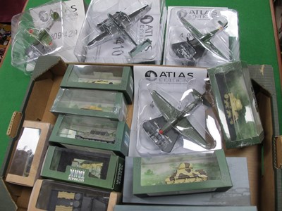 Lot 626 - Fourteen Atlas Editions diecast and plastic...