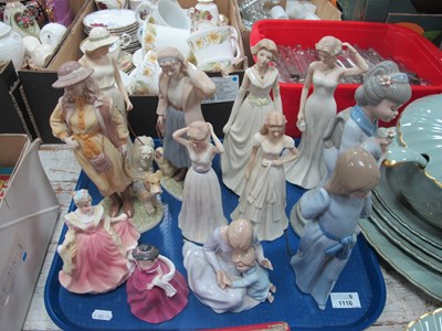 Lot 1116 - Ceramic Figures, including 'SBL', Leonardo,...