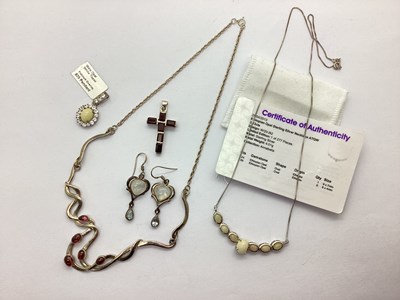 Lot 170 - A Hallmarked Silver Necklace in the Arts &...