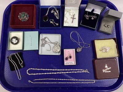 Lot 11 - Modern "925" and Other Jewellery, including a...