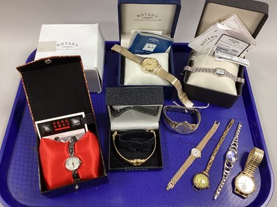 Lot 13 - Ladies and Gent's Wristwatches, including...