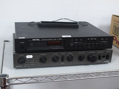 Lot 432 - Audiolab 8000A Amplifier, Rotel RT-850L Tuner,...
