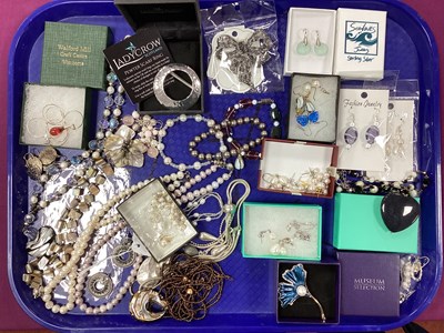 Lot 12 - A Mixed Lot of Assorted Costume Jewellery,...