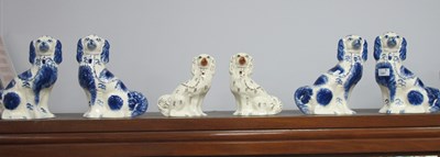 Lot 1278 - Moorland Staffordshire XIX Century Style Pair...