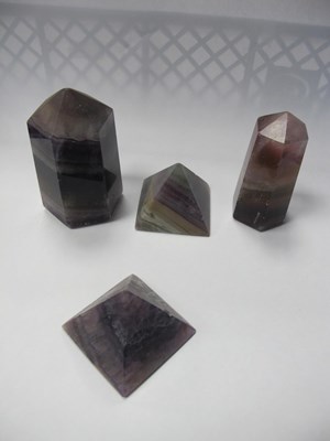 Lot 1318 - Four Fluorite Mineral Samples.