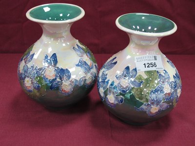 Lot 1256 - Two Lisa B Moorcroft for Moorland Pottery...