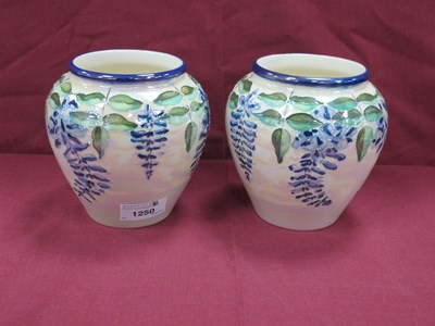 Lot 1250 - Two Lisa B Moorcroft for Moorland Pottery...