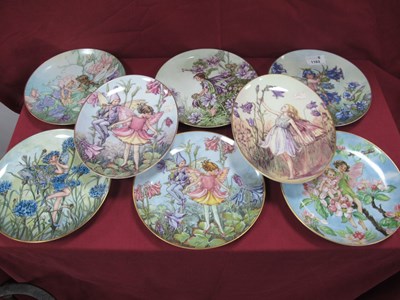 Lot 1163 - Set of Six Heinrich Porcelain Flower Fairy...