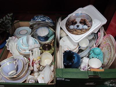 Lot 1038 - China Teaware, including Shelley, Tuscan...