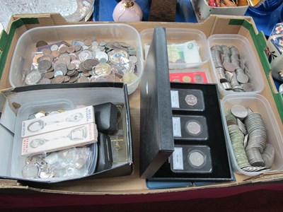 Lot 1302 - Large Collection Of GB And World Coinage,...