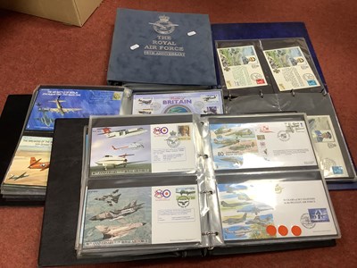 Lot 532 - Four Albums of Flown Covers, many signed, 230...