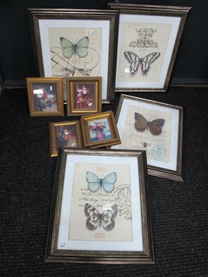 Lot 1521 - Four XIX Century Style Framed Prints of...