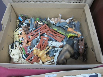 Lot 1374 - Britains Plastic Animals and People,...