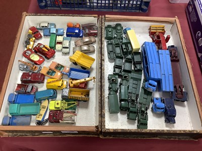 Lot 721 - Original regular wheel matchbox 1:75 stock,...