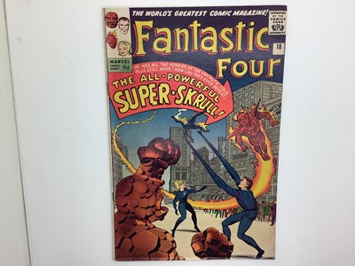 Lot 917 - Fantastic Four #18 / no 18 Marvel Comic, 9d...