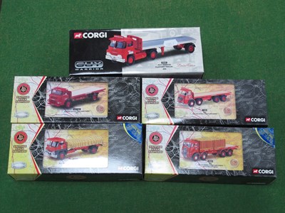 Lot 715 - Five Corgi 1:50th scale diecast model...