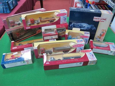 Lot 690 - Fifteen diecast model commercial vehicles by...