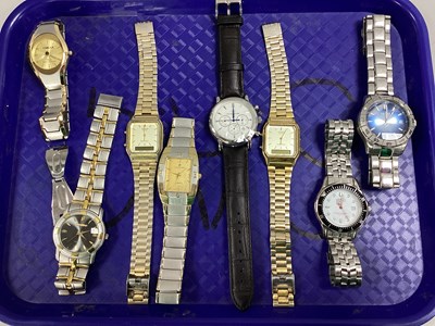 Lot 23 - A Collection of Modern Gent's Wristwatches,...