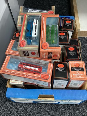 Lot 7 - 1;76 scale EFE buses, boxed, various liveries,...