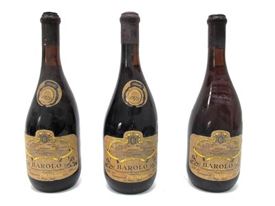 Lot 1445 - Wine - Barolo F.lli Dogliani 1975, 750ml. (3...