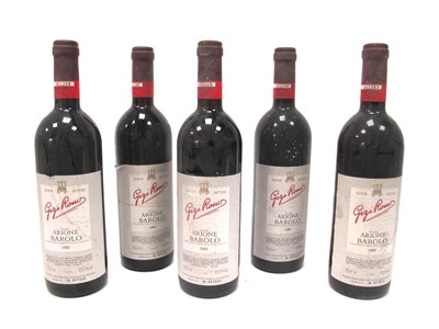 Lot 1422 - Wine - Barolo Gigi Rosso Cascina Arione 1985,...