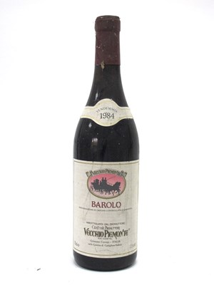 Lot 1437 - Wine - Barolo Vecchio Piemonte Vendemmia 1984,...