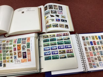 Lot 592 - Stamps, five albums of mint and fine used...