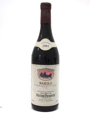 Lot 1436A - Wine - Barolo Vecchio Piemonte Vendemmia 1984,...