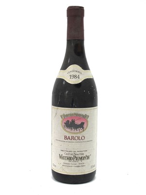 Lot 1436B - Wine - Barolo Vecchio Piemonte Vendemmia 1984,...