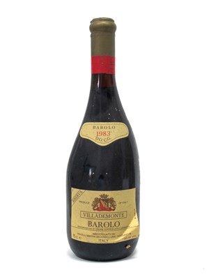 Lot 1438 - Wine - Barolo Villademonte Riserva 1983, 75cl.,...