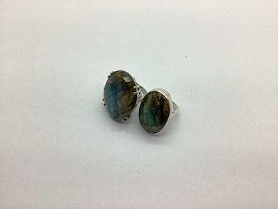 Lot 265 - Gemporia; A Large Oval Claw Set Labradorite...