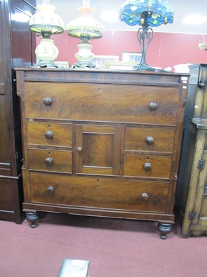 Lot 1535 - XIX Century Mahogany Chest of Drawers, with a...