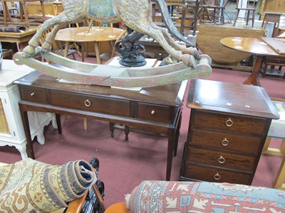 Lot 1590 - Stag Dressing Table, with three drawers, 120cm...