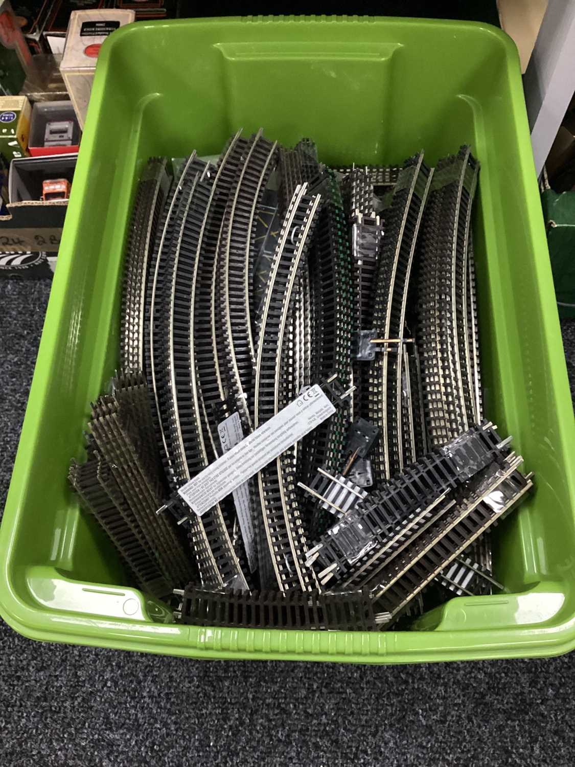 Lot 85 - Peco OO gauge track, nickel and steel,...