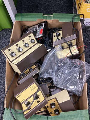 Lot 86 - Electric loco controllers many from...