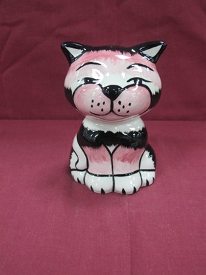 Lot 1292 - Lorna Bailey - Mack (CRM) the Cat, 13cm high.