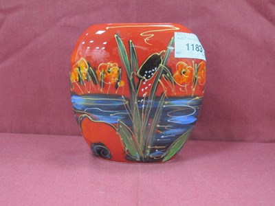 Lot 1183 - Anita Harris Beebrook Flowers and Bullrishes...