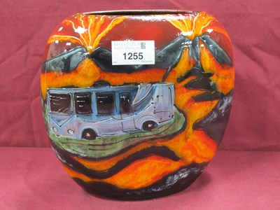 Lot 1255 - Anita Harris Large Vulcan Seven Nation Bus...