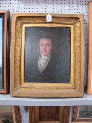 Lot 1488 - XIX Century School, Portrait study of a...