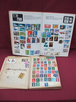 Lot 1386 - Stamps; A World Stamp Collection, housed in...