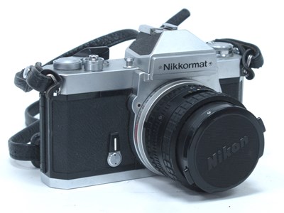 Lot 1331 - Nikkormat F73 6085735 Camera, having 35mm lens.