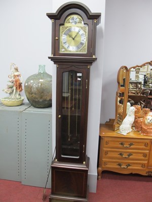 Lot 1567 - Tempus Fugit Longcase Clock, with a brass dial,...