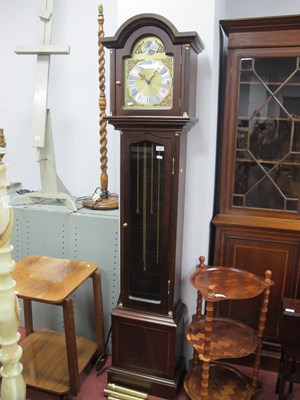 Lot 1581 - Tempus Fugit Longcase Clock, with a brass dial,...