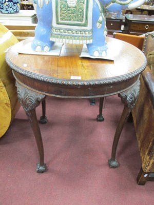 Lot 1614 - 1920's Mahogany Occassional Table, with a...