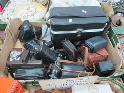 Lot 1103 - Kodak Brownie, Lumix Camera's, and other.