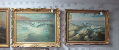 Lot 1481 - J.T. Barton 'Cloughton Wyke' Oil on Canvas, 44....