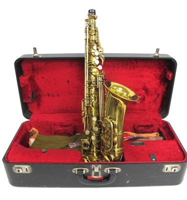 Lot 1324 - Selmer Alto Saxophone, manufactured by Henri...