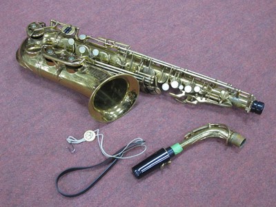 Lot 1324 - Selmer Alto Saxophone, manufactured by Henri...